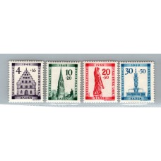 ALEMANIA ESTAMPILLA SEGUNDA GUERRA MUNDIAL OCUPACION ALIADA 1949 SERIE COMPLETA ZONA FRANCESA BADEN NUEVA MINT 85 EUROS